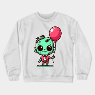 friendly little zombie Crewneck Sweatshirt